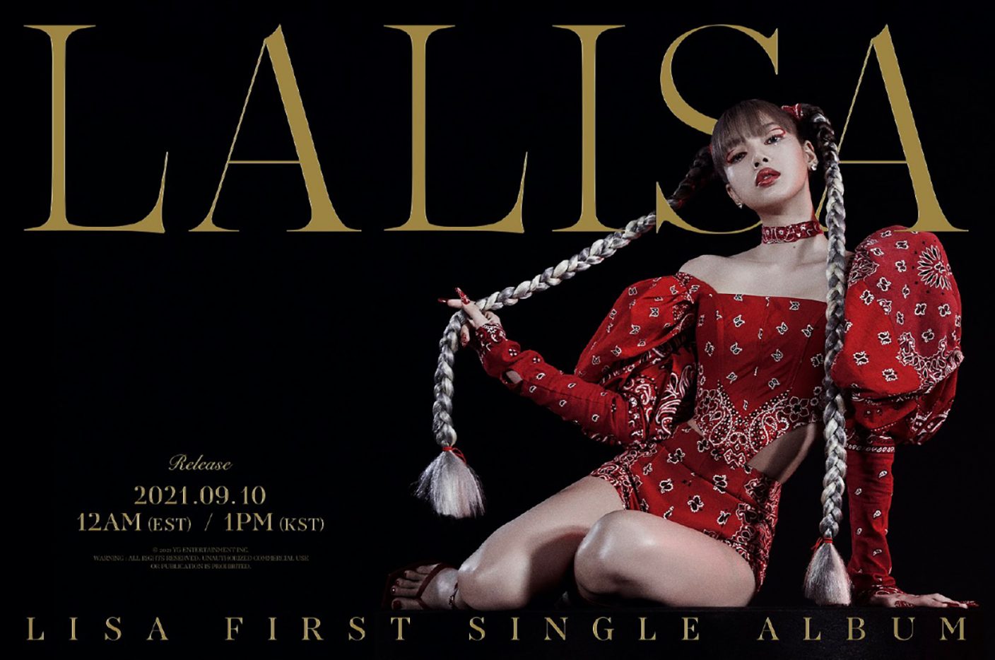 Blackpink Lisa ソロデビュー曲のタイトルは Lalisa ティザーポスターも解禁 The First Times