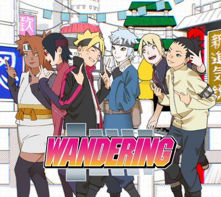 JO1、5thシングル「WANDERING」アニメ盤ジャケに『BORUTO』の第七班＆猪鹿蝶が登場