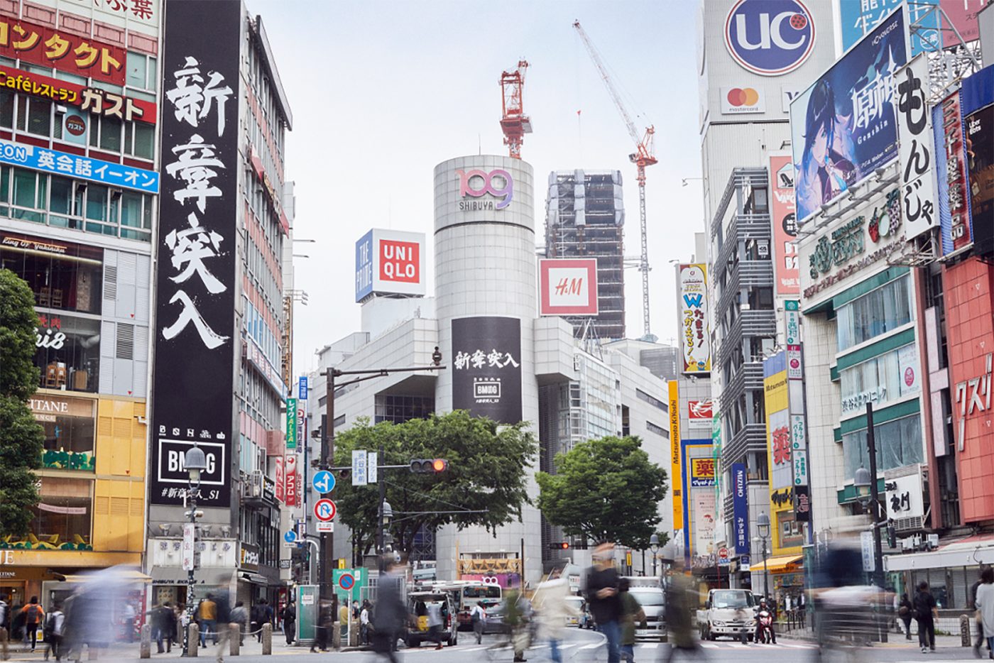 SKY-HI設立の「BMSG」、渋谷の街中に掲出したポスターで「新章突入」を予告 - 画像一覧（5/5）