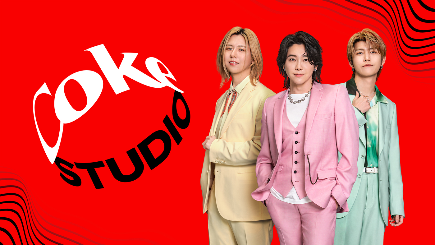 Mrs. GREEN APPLE「Coke STUDIO」キャンペーンと今年もタッグ！新曲「コロンブス」を披露する新TVCMに登場