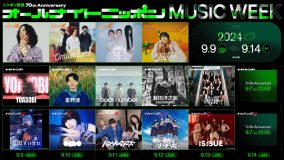 NiziU、IS:SUE『オールナイトニッポン MUSIC WEEK』5日目を担当