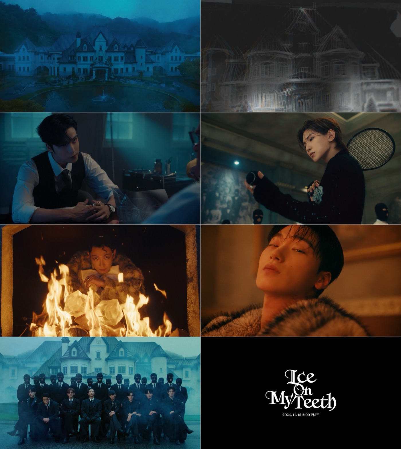 ATEEZ、新曲「Ice On My Teeth」MVティザー第1弾公開！ミニアルバム『GOLDEN HOUR : Part.2』タイトル曲