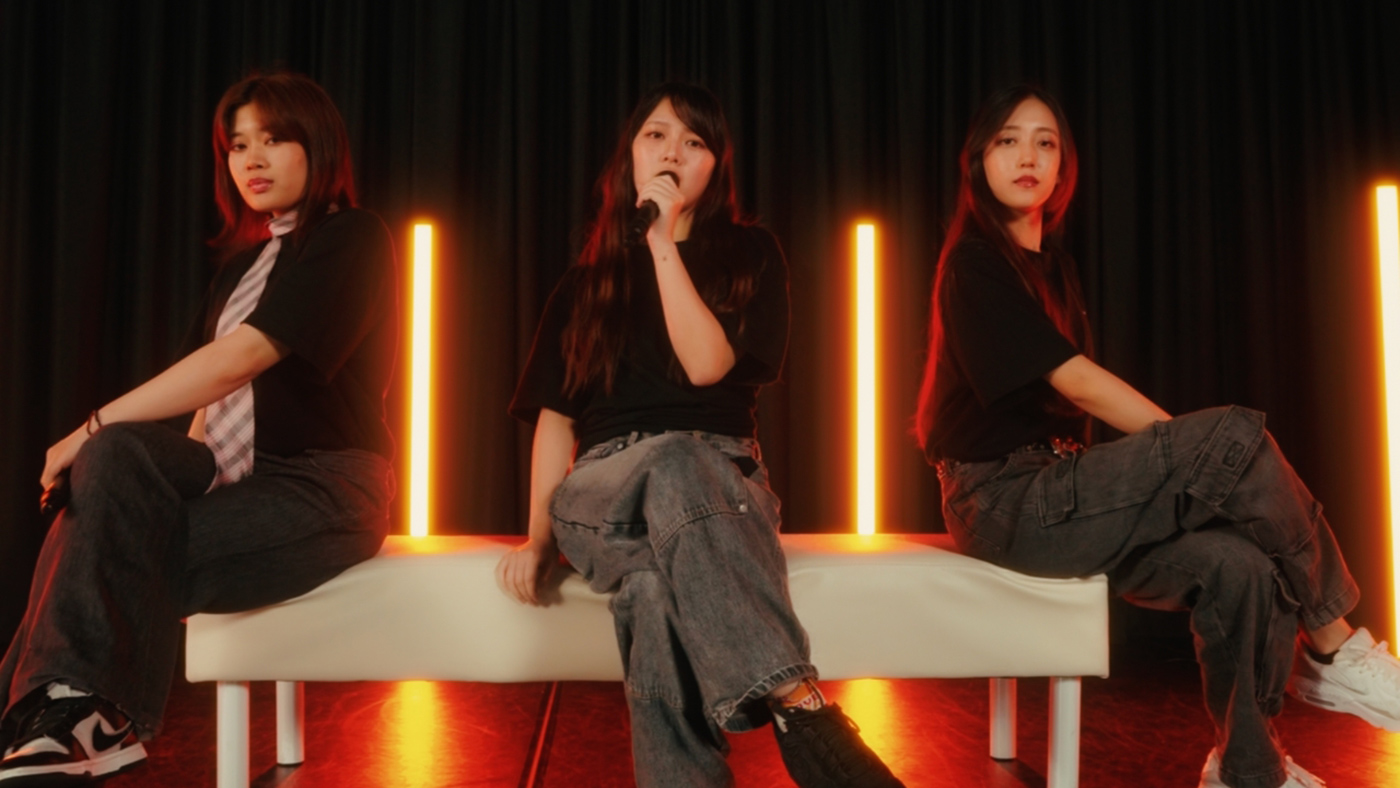 【F team】B [FUMINO, NAOKO, SAYAKA] from Audition "No No Girls"