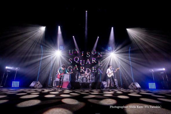 UNISON SQUARE GARDEN、「kaleido proud fiesta」のライブ映像公開