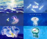 LE SSERAFIM・HUH YUNJIN、5曲目の自作曲「jellyfish」リリース＆イラストや手書き文字で構成したMVも公開 - 画像一覧（2/2）