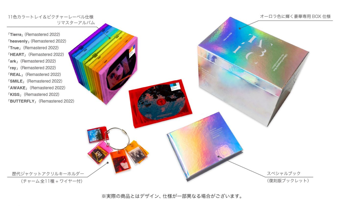 本・音楽・ゲームL'Arc〜en〜CielクリスマスBOX と結成15周年写真集 BOX セット