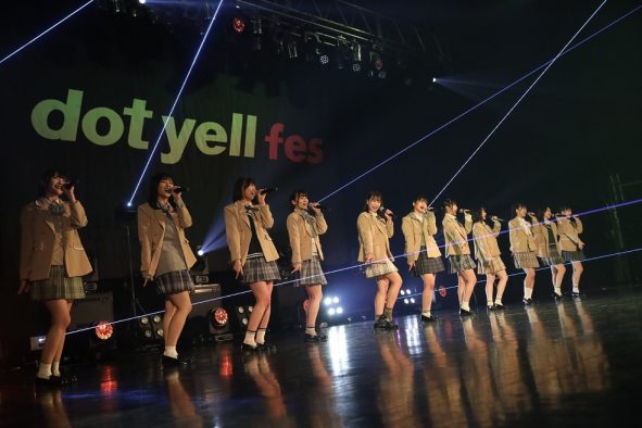 指原莉乃プロデュース・≒JOY、アイドルイベント『dot yell fes 2周年SP』で7曲を熱唱！「私たちは声出しライブが初なんです」