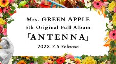 Mrs. GREEN APPLE、4年ぶり5作目のオリジナルフルアルバム『ANTENNA』のリリースが決定 - 画像一覧（1/3）