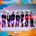 WEST.『SUMMER SONIC 2024』東京・大阪のメインステージに出演決定 - 画像一覧（1/1）