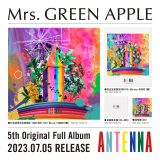 Mrs. GREEN APPLE、ニューアルバム『ANTENNA』特典映像はアルバム制作過程に密着したドキュメンタリー