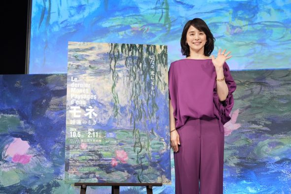 石田ゆり子、lily名義で新曲「私のモネ」配信リリース決定！展覧会『モネ 睡蓮のとき』テーマソングに