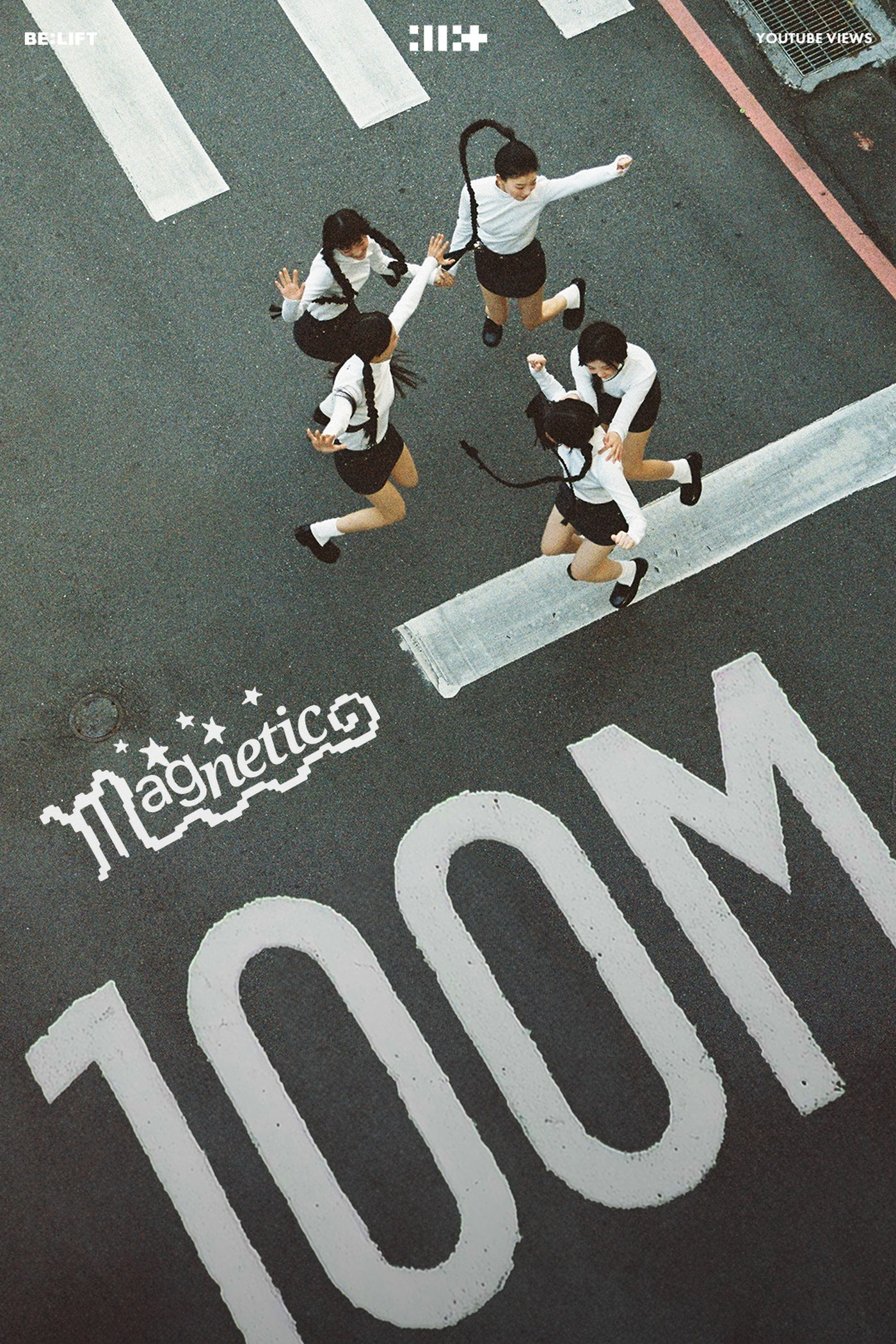 ILLIT「Magnetic」MVが1億回再生突破！K-POPガールグループのデビュー曲史上3番目の速さ - 画像一覧（1/1）