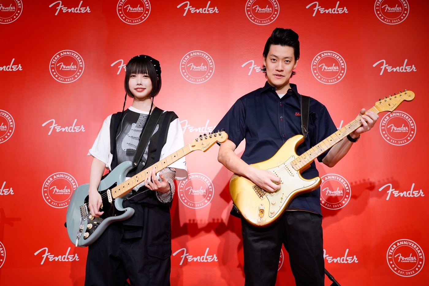 【あのちゃん】粗品＆あの、Fender Flagship Tokyo1周年記念イベントに登壇！息ぴったりのギターセッションも披露 - 画像一覧（14/14）