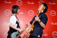 【あのちゃん】粗品＆あの、Fender Flagship Tokyo1周年記念イベントに登壇！息ぴったりのギターセッションも披露 - 画像一覧（12/14）
