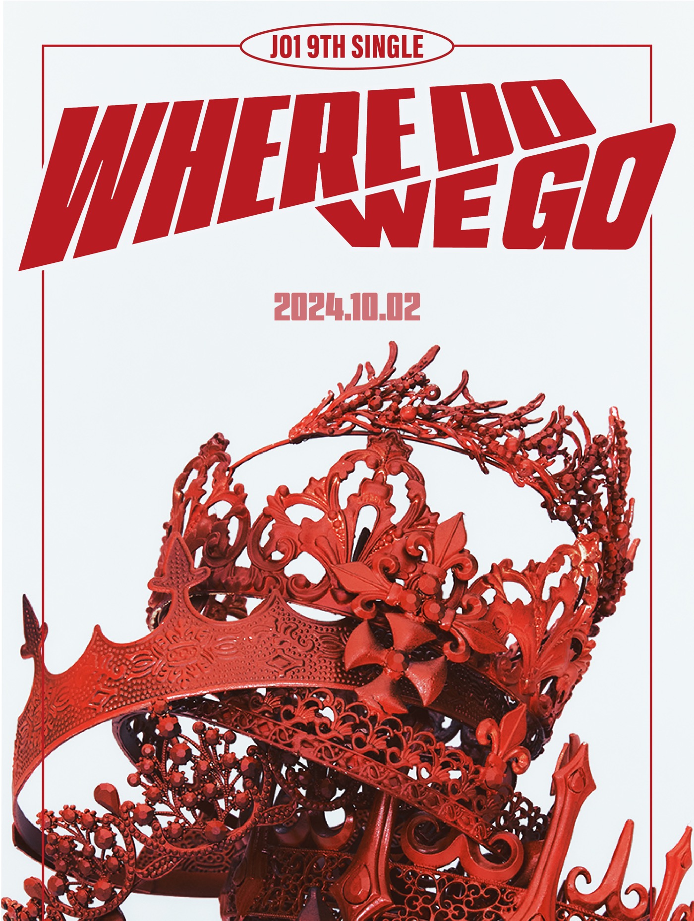 JO1ニューシングル「WHERE DO WE GO」リリース決定！モチーフロゴ＆カミングスーンポスター公開