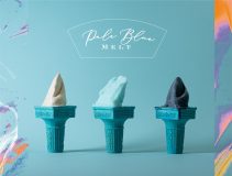 米津玄師の楽曲をイメージしたジェラートが、期間限定ショップ“Pale Blue Melt”にて発売決定