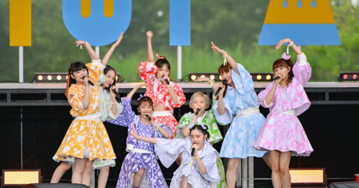 私立恵比寿中学、3年ぶりの夏の野外ライブ『ファミえん』に2日間で約1