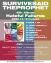 サバプロ、6thアルバム『Hateful Failures』の発売延期を発表 - 画像一覧（1/2）