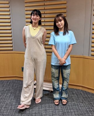 『緑黄色社会・長屋晴子のオールナイトニッポンX（クロス）』に月9ドラマ『真夏のシンデレラ』に出演中の森七菜が登場