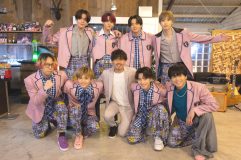 FANTASTICS、サッカー元日本代表・松井大輔と憧れのゴールパフォーマンスに挑戦