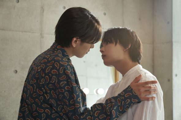 雅人（なにわ男子・大西流星）と光（少年忍者・深田竜生）がまさかのキス!? ドラマ『紅さすライフ』最終章に突入