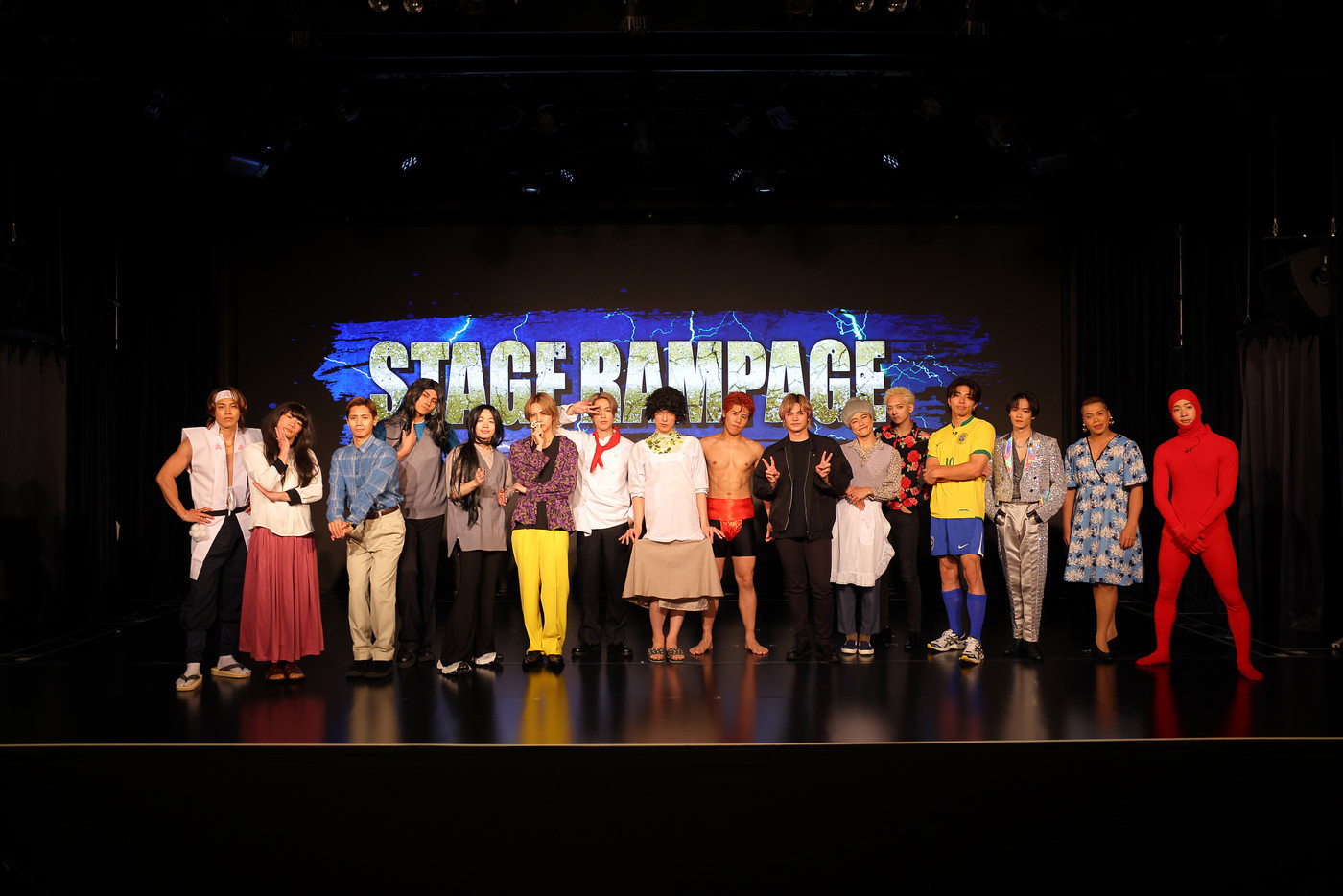 THE RAMPAGEが人気芸人たちと即興コントに挑む！新番組『STAGE RAMPAGE』放送決定