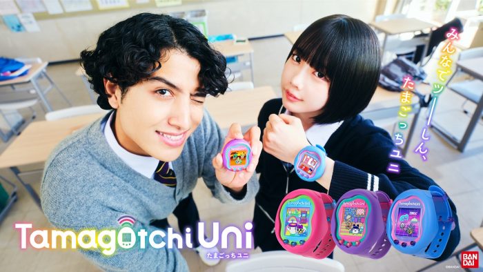 【あのちゃん】あの＆kemioが制服姿で登場！ “Tamagotchi Uni Blue”CM 教室編・保健室編・職員室編、一挙公開