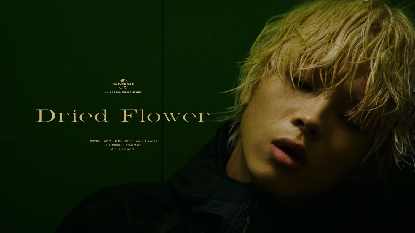 imase、新曲「Dried Flower」MV公開！「今にも殴りかかってきそうなimase君のあらたな一面をお楽しみください」（監督談）