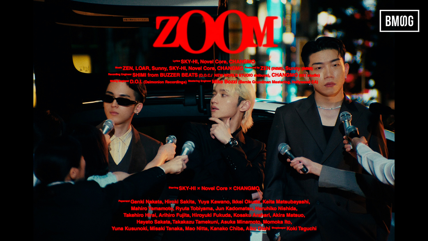 BMSG POSSE、韓国のラッパーCHANGMOとコラボレーションした新曲「ZOOM」のMVプレミア公開が決定 - 画像一覧（1/1）