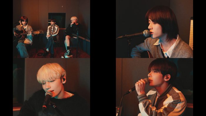 TOMORROW X TOGETHER、 BEOMGYU＆TAEHYUN＆HUENINGKAIが「Skipping Stones」のライブクリップ公開