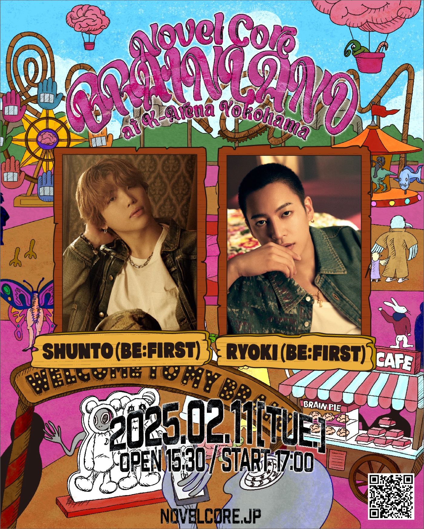 BE:FIRST・SHUNTO＆RYOKI、Novel Coreアリーナ単独公演にゲスト出演決定