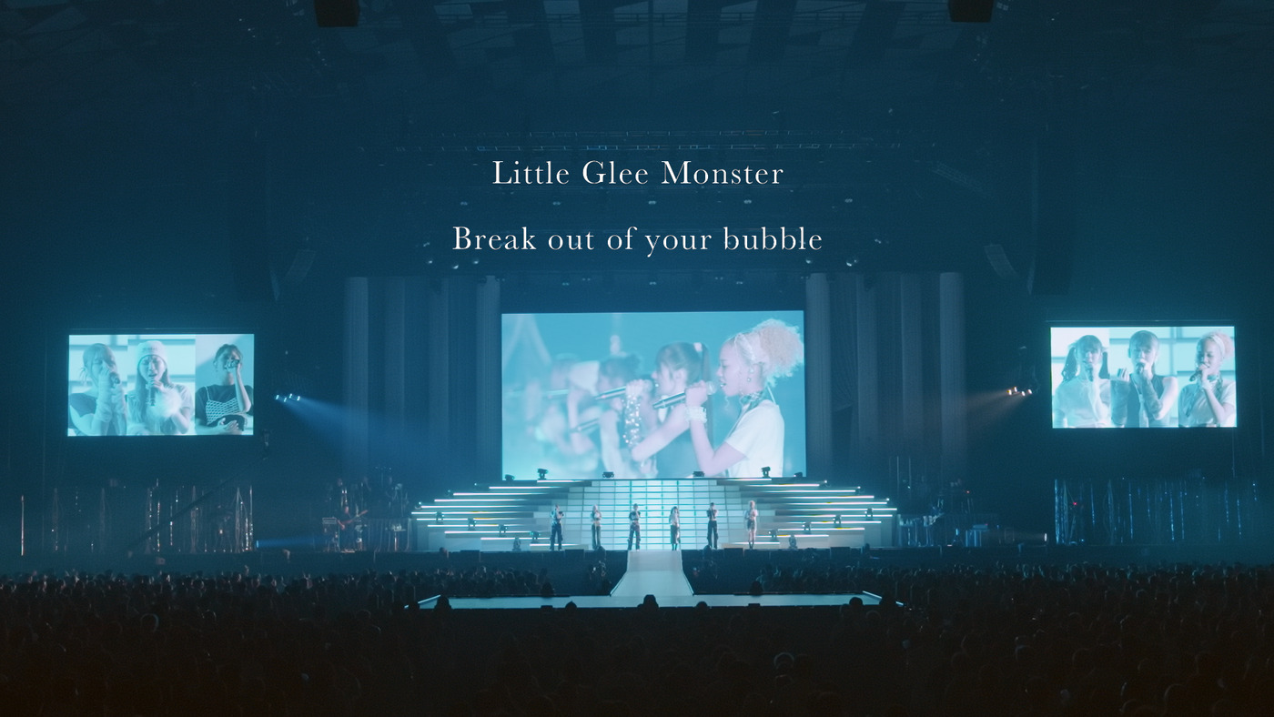 Little Glee Monster、新曲「Break out of your bubble」ライブ映像公開