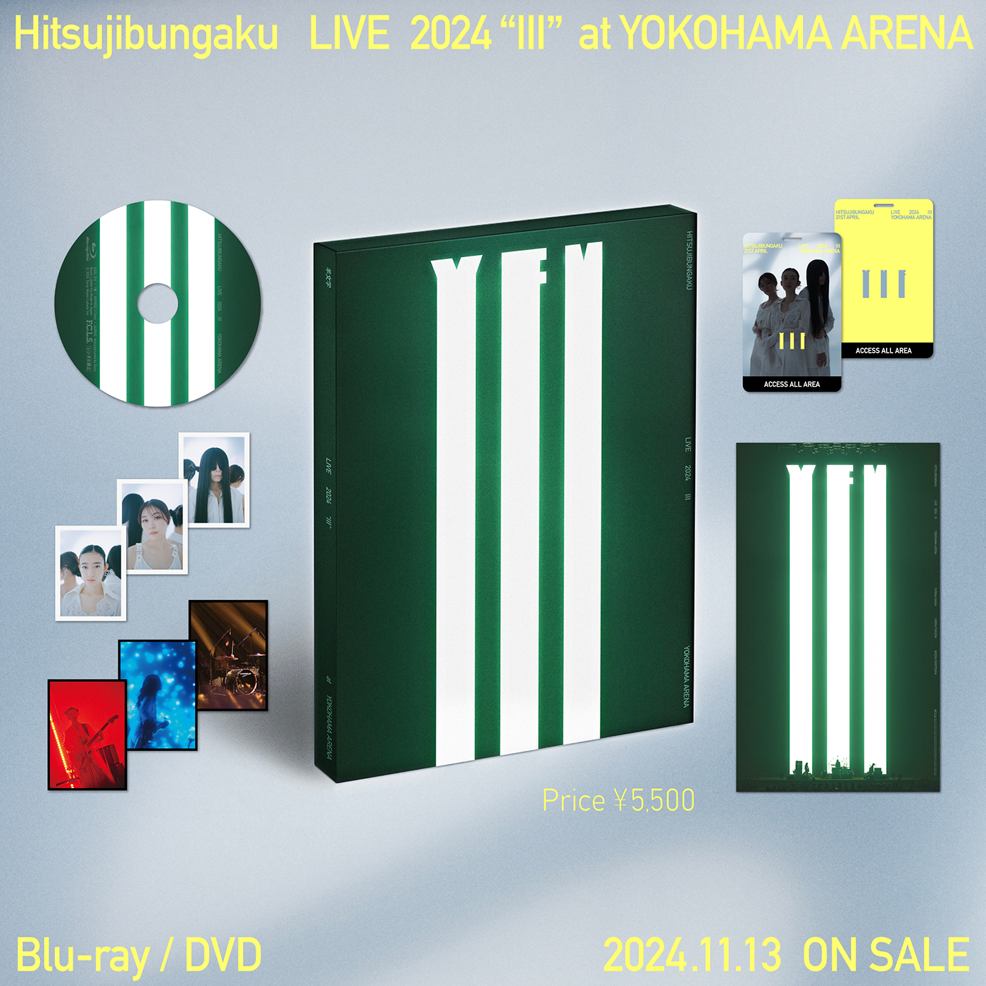 映像作品『羊文学 LIVE 2024 “III” at 横浜アリーナ』発売！最新のティザー映像も公開