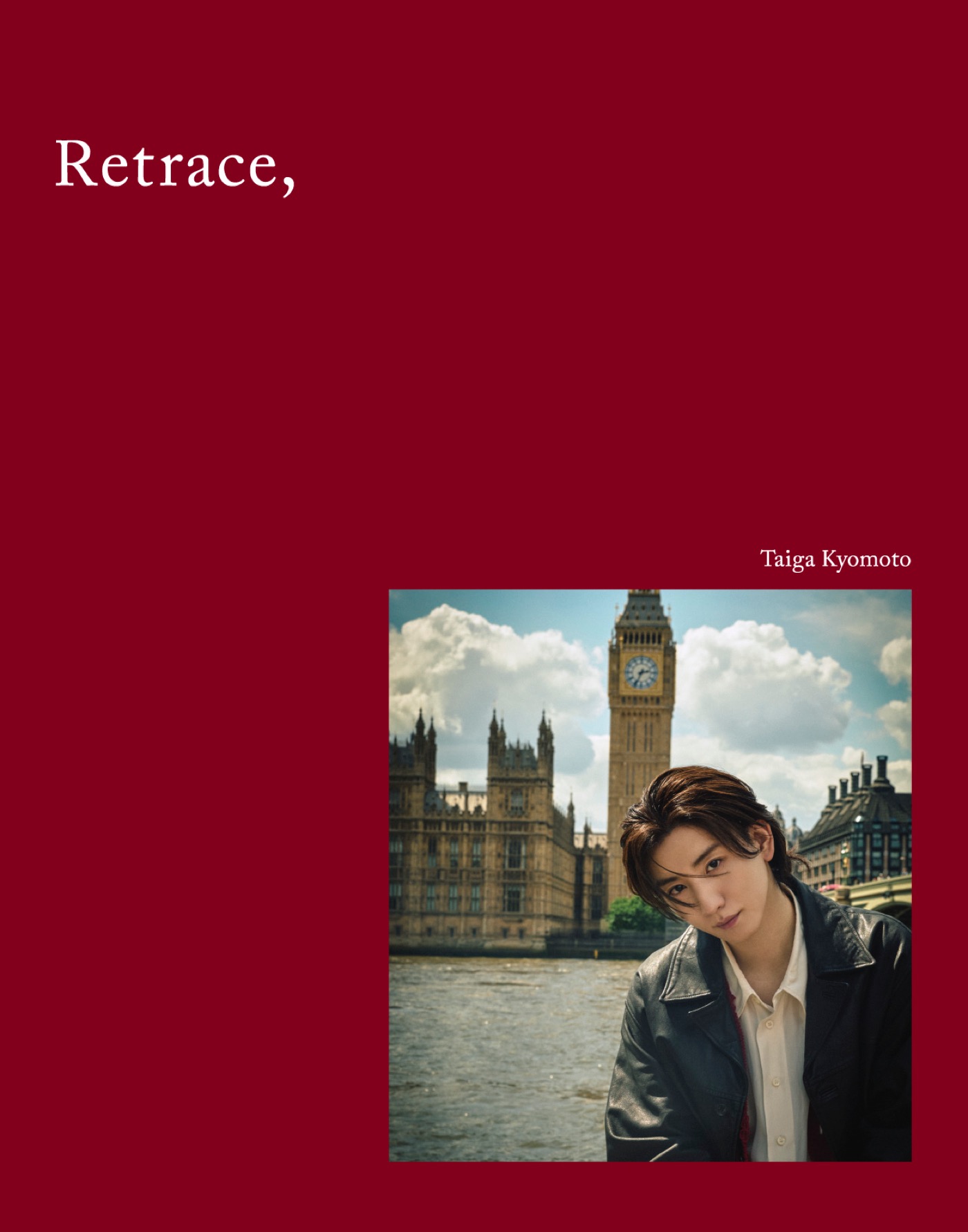 京本大我（SixTONES）29年間の集大成となる写真集『Retrace,』発売決定