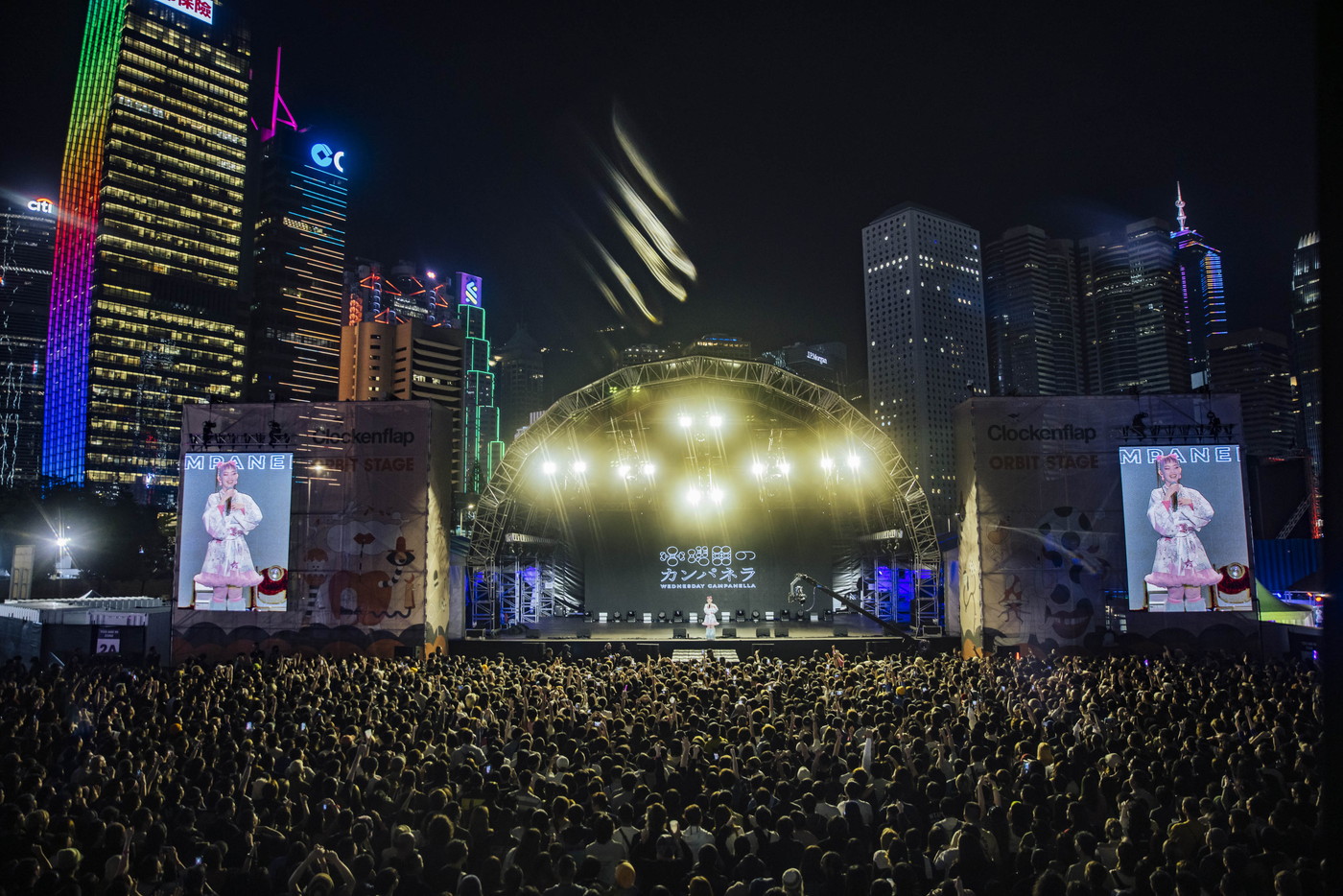 【ライブレポート】水曜日のカンパネラ、詩羽のウォーターボールでのクラウドサーフに香港のオーディエンスが大熱狂 - 画像一覧（7/10）