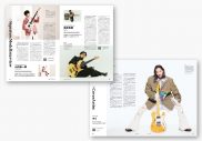 羊文学、フェンダーのフリーペーパー『FenderNewspaper Vol.12』の表紙＆巻頭インタビューに登場 - 画像一覧（1/2）