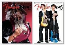 Char、JIRO（GLAY）＆若井滉斗（Mrs. GREEN APPLE）が『FenderNewspaper』W表紙に登場