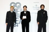 【レポート】Number_i、ファーストサマーウイカらが登場！『GQ MEN OF THE YEAR 2024』授賞式 - 画像一覧（6/32）