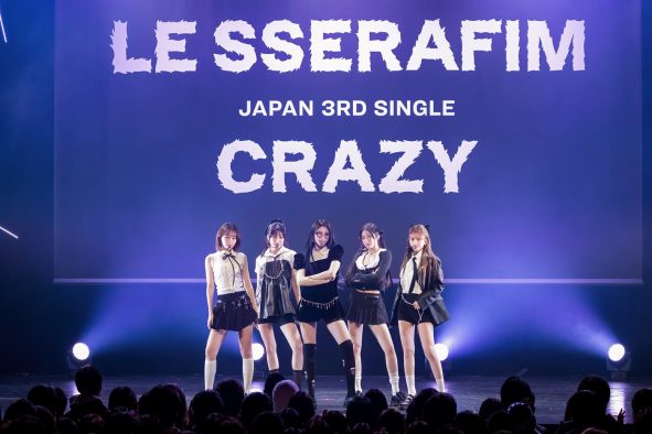 【レポート】LE SSERAFIM「CRAZY」メディアショーケースのオフィシャルレポ到着