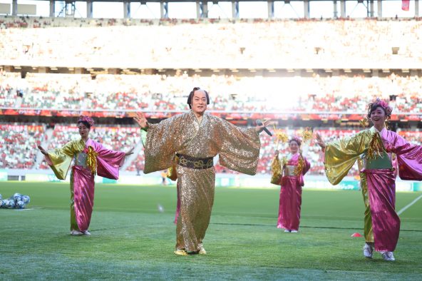 【レポート】松平健、国立で初「マツケンサンバⅡ」披露＆徳川家康に扮し登場！ 5.7万人が大歓声