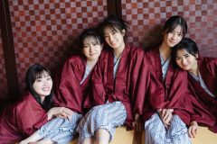 日向坂46佐々木久美、佐々木美玲、金村美玖、小坂菜緒、上村ひなのが『B.L.T.』に登場！浴衣姿で女子旅を満喫