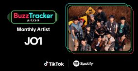 JO1、TikTok×Spotifyが手掛ける「Buzz Tracker」のMonthly Artistに決定