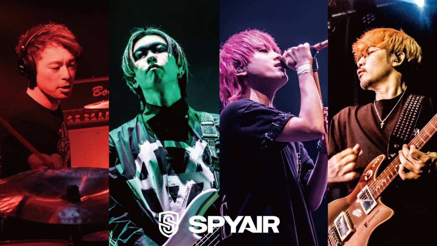 SPYAIR全国ツアー決定！ 神奈川公演を皮切りに全国7都市で開催