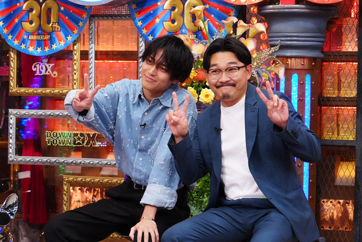 King & Prince永瀬廉、オズワルド伊藤俊介を「後ろ姿が好き」とバックハグ！「ぽちゃんぽちゃんとしてる」