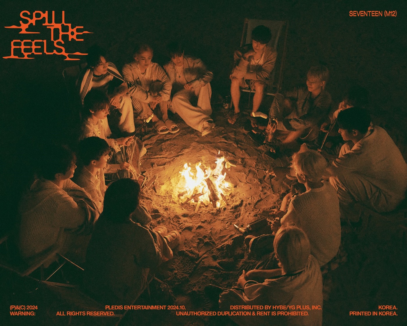 SEVENTEEN、ミニアルバム『SPILL THE FEELS』のオフィシャルフォト3バージョンを公開