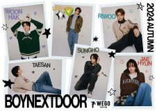 BOYNEXTDOOR『WEGO 2024 AUTUMN & WINTER』ビジュアルモデルに就任